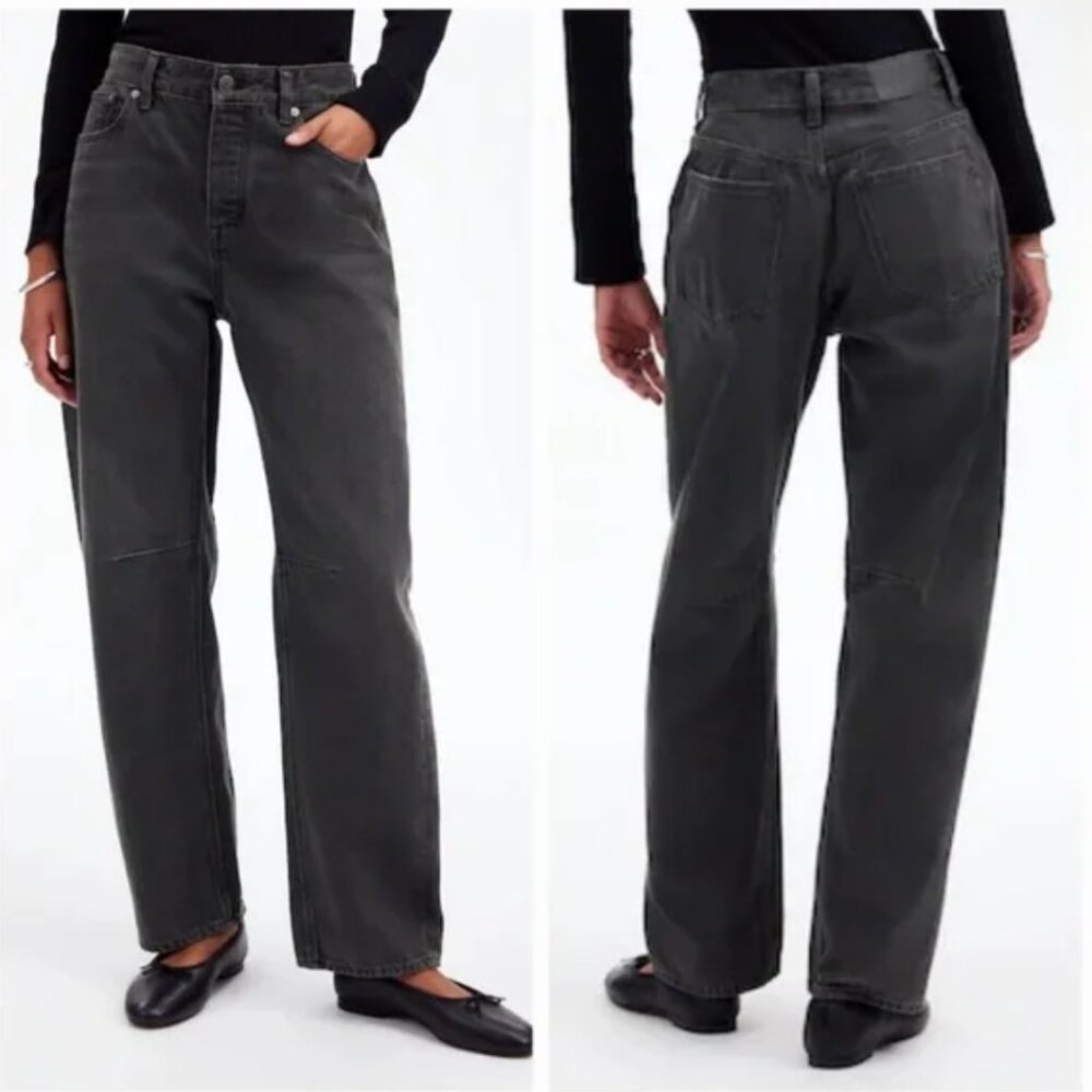 Madewell The Darted Barrel Jean in Olenda Wash | Size 27 - Picture 2 of 11